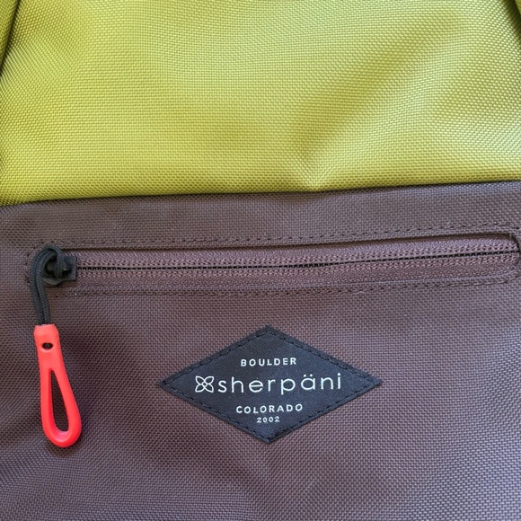 Sherpani Olive and Brown Crossbody Bag - Picture 4 of 5
